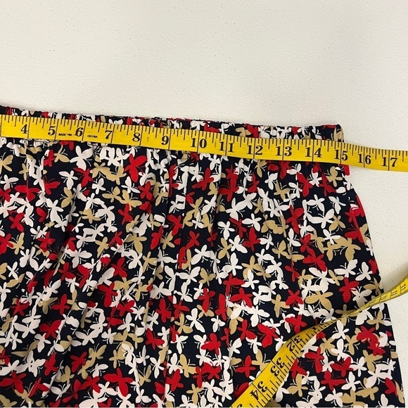 Alfred Dunner Womens Medium Butterfly Skirt Elastic Waist Midi Fairy Whimsical - Picture 5 of 6